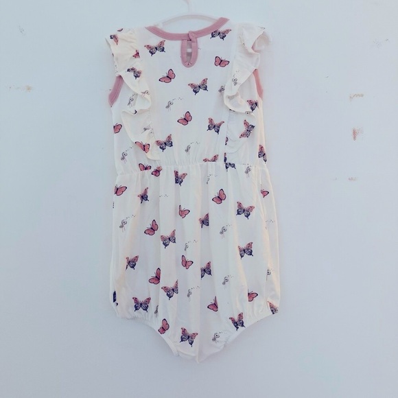Kyte Baby Bamboo Bubble Romper Size 2T Butterfly NWT - Picture 2 of 4